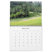 Calendrier Mural bali 2025 (Mar 2026)