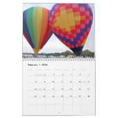 Calendrier Mural Ballons à air chauds, 2009 (Feb 2026)