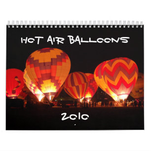 Calendrier Mural Ballons à air chauds, 2009