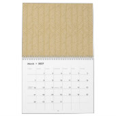 Calendrier Mural Bambou traditionnel (Mar 2027)