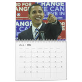 Calendrier Mural Barack Obama (Mar 2026)