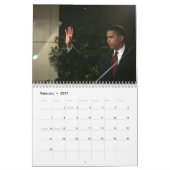 Calendrier Mural Barack Obama (Feb 2027)