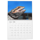 Calendrier mural barbu de dragons (Mar 2026)
