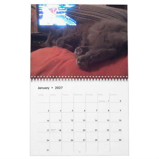 CALENDRIER MURAL BARTHOLOMEW 2012 (Jan 2027)