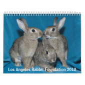 Calendrier Mural Base de lapin de Los Angeles - 2012 (Protection)
