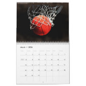 Calendrier Mural Basket (Mar 2026)