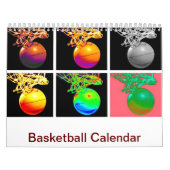 Calendrier Mural Basket-ball (Protection)