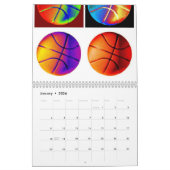 Calendrier Mural Basket-ball (Jan 2026)