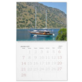 Calendrier Mural Bateaux de 12 mois (Feb 2027)