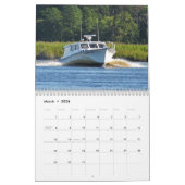 Calendrier Mural Bateaux de la baie de chesapeake (Mar 2026)