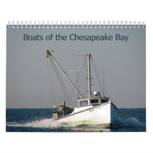 Calendrier Mural Bateaux de la baie de chesapeake