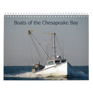Calendrier Mural Bateaux de la baie de chesapeake