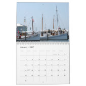 Calendrier Mural Bateaux de la baie de chesapeake (Jan 2027)