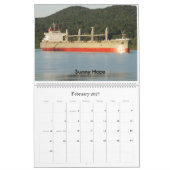 Calendrier Mural Bateaux sur le fleuve Hudson 2016 (Feb 2027)