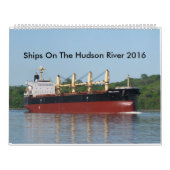 Calendrier Mural Bateaux sur le fleuve Hudson 2016 (Protection)