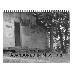 Calendrier Mural Bâtiments abandonnés du Missouri