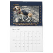 Calendrier mural Beagles Beagles 2026 (Mar 2027)