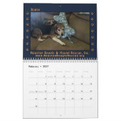 Calendrier mural Beagles Beagles 2026 (Feb 2027)