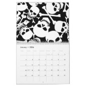 Calendrier Mural Beaucoup de crânes (Jan 2026)