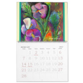 Calendrier Mural Beaucoup de fleurs abondantes (Feb 2027)