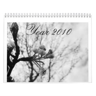 Calendrier Mural Beauté de nature… l'édition noire et blanche