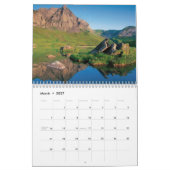 Calendrier Mural Beaux paysages du monde (Mar 2027)