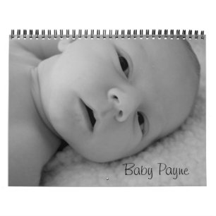 Calendrier Mural Bébé Payne