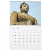 Calendrier Mural Belle statue spirituelle 2015 de Bouddha (Mar 2026)
