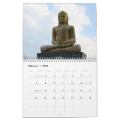 Calendrier Mural Belle statue spirituelle 2015 de Bouddha (Feb 2026)