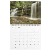 Calendrier Mural Belles chutes d'eau (Jan 2027)