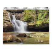 Calendrier Mural Belles chutes d'eau (Protection)