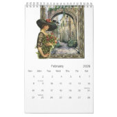 Calendrier Mural Belles dames (Feb 2026)