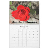 Calendrier Mural Belles fleurs (Feb 2027)