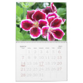 Calendrier Mural Belles fleurs tout au long de l'année (Mar 2027)