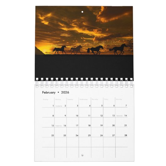 Calendrier Mural Belles images des chevaux Calendars-2018 des (Feb 2026)