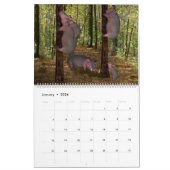 Calendrier Mural Bizarre hippopotames amusants 2025 Kalender (Jan 2026)