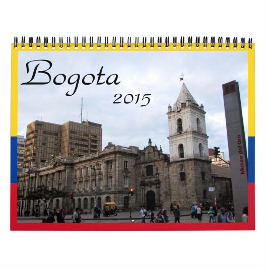 Calendrier Mural bogotá 2015 (Protection)