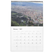 Calendrier Mural Bogota Colombie 2016 (Feb 2027)