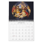 Calendrier Mural Botticelli (Jan 2027)