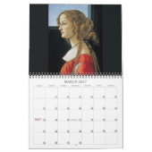 Calendrier Mural Botticelli 2016 (Mar 2027)