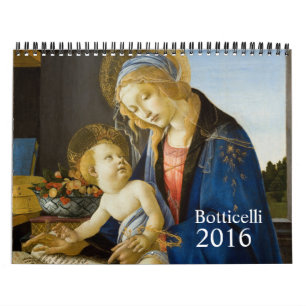 Calendrier Mural Botticelli 2016