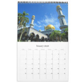 Calendrier Mural brunei darussalam (Jan 2026)