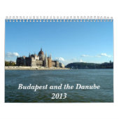 Calendrier Mural Budapest et le Danube - 2013 (Protection)