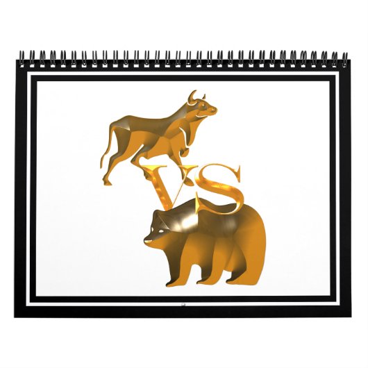 Calendrier Mural Bull Market Vs Bear Market (Protection)