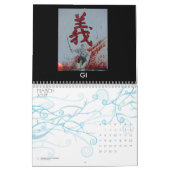 Calendrier Mural "Bushido " (Mar 2027)