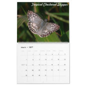 Calendrier Mural Butteflies tropical (Mar 2027)