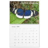 Calendrier Mural Butteflies tropical (Jan 2027)