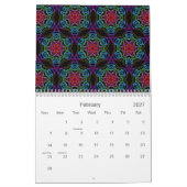 Calendrier Mural Cadeau très unique, motif de lumière de LED (Feb 2027)