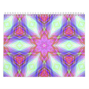 Calendrier Mural Cadeau très unique, motif de lumière de LED