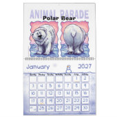 Calendrier Mural Calcul de la parade animale (Jan 2027)